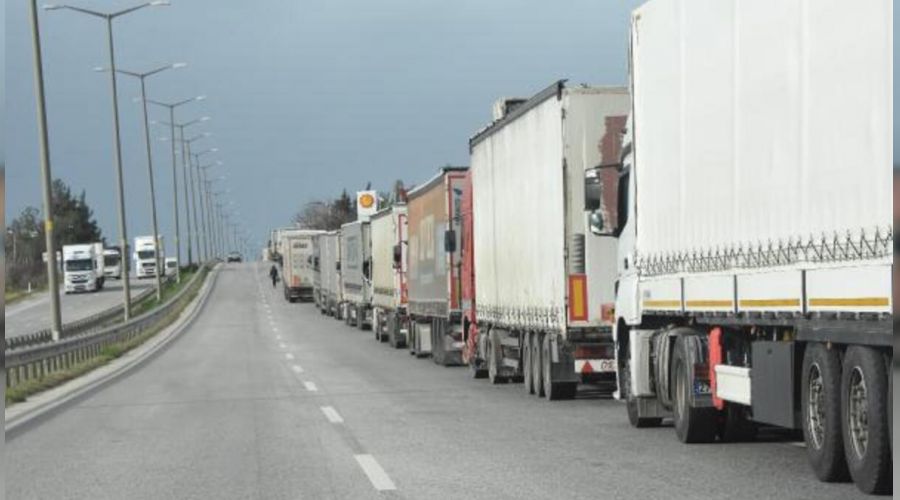 Y�lda bir milyon t�r ge�iyor