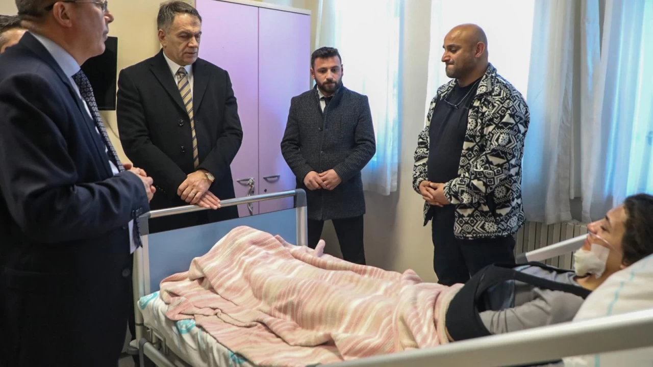 Y�ld�z Da�� Kayak Merkezi'nde oteldeki patlamada yaralanan 4 ki�iden 1'i taburcu edildi