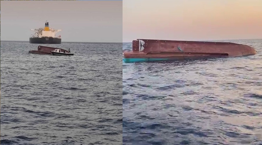 Yunan bayrakl tanker ile Trk balk teknesi arpt