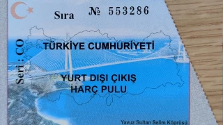 Yurt dışı çıkış harç pulu 500 lira oldu