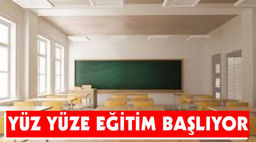 Y�z y�ze e�itim ba�l�yor