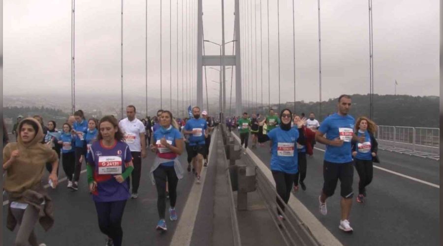 43. stanbul Maratonu heyecan balad