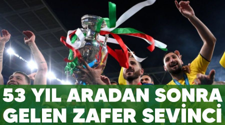 53 yıl aradan sonra gelen zafer sevinci