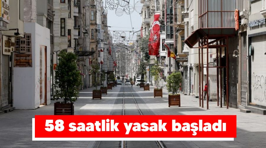 58 saatlik yasak balad