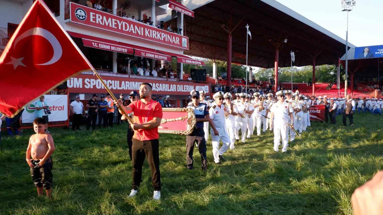 664. Tarihi Kırkpınar Yağlı Güreşleri'nin resmi açılış töreni yapıldı