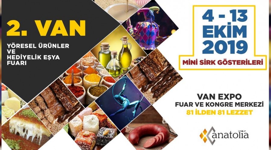 81 ilden yöresel ürünler Van fuarında buluşuyor