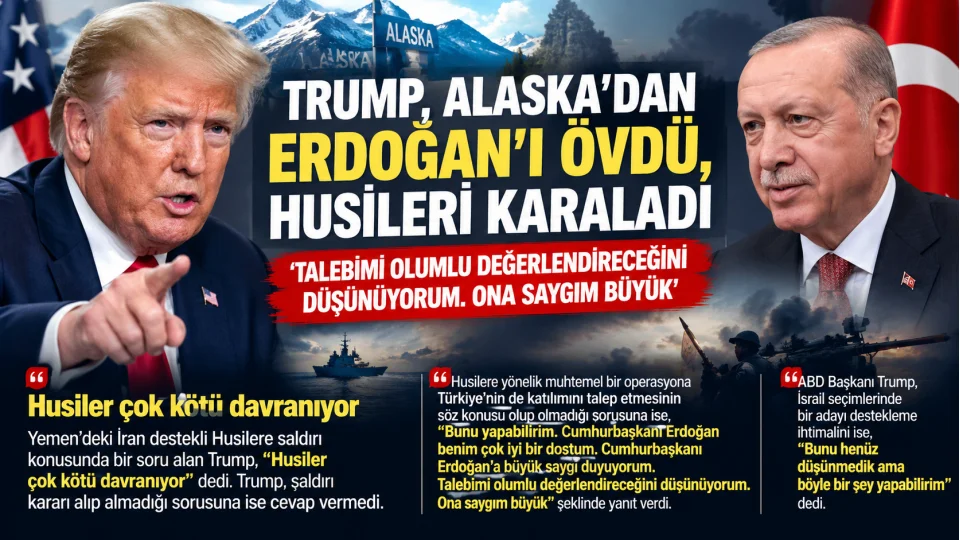 ABD Ba�kan� Trump: "Cumhurba�kan� Erdo�an'a b�y�k sayg� duyuyorum"