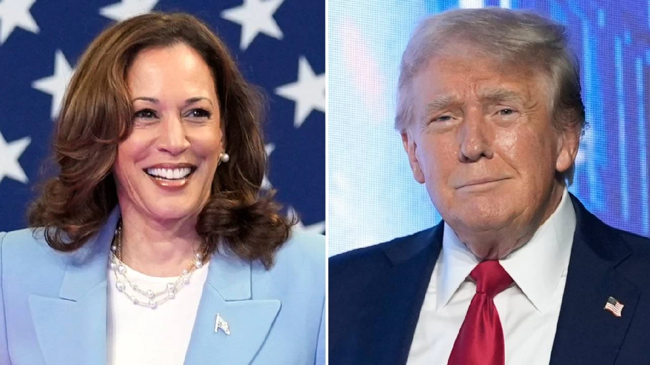 ABD'de ankete göre Harris, rakibi Trump'ın 3 puan önünde