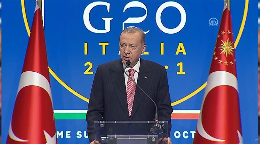 "ABD'nin terör örgütüne desteği konusunda Biden'e üzüntülerimizi ilettik"