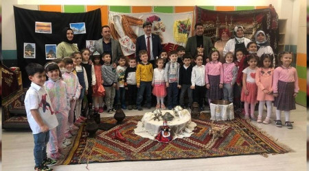 Afyon'un yöresel yemeklerini minikler tanıttı