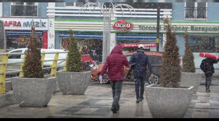 Aksaray'da kar