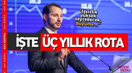 Albayrak açıkladı... İşte üç yıllık rota