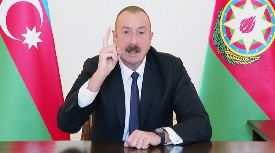 Aliyev, Ermenistan'ı bir kez daha uyardı