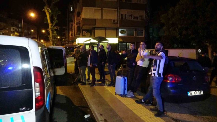 Alkoll� eve gelince i�eri al�nmad�