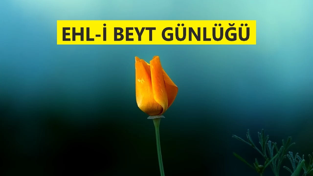 �Allah, F�t�ma'n�n yarar�na h�kmedecektir�