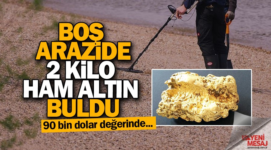 Alt�n f��k�ran arazi!