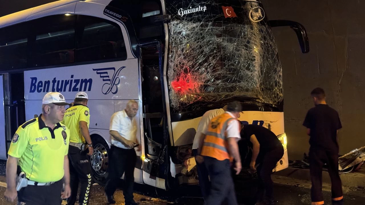 Anadolu Otoyolu'nda zincirleme kaza