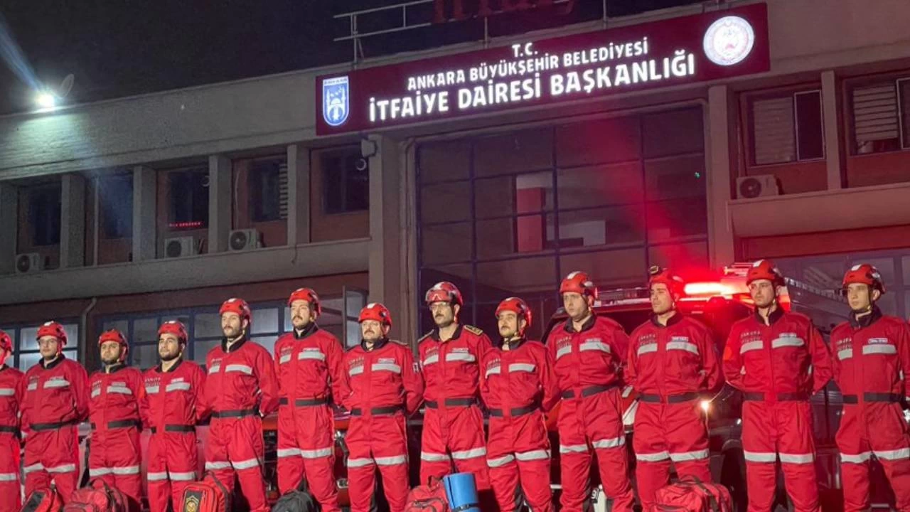 Ankara itfaiyesi, Antalya'daki teleferik kazas� i�in yola ��kt�