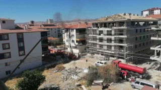 Ankara'da apartman dairesinde kan yangn kontrol altna alnd