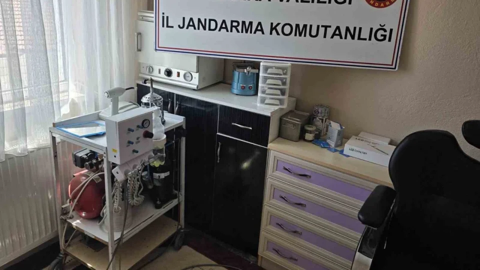 Ankara'da sahte di� doktoruna operasyon