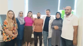 Anne karnındaki 8 aylık bebeğe kan nakli