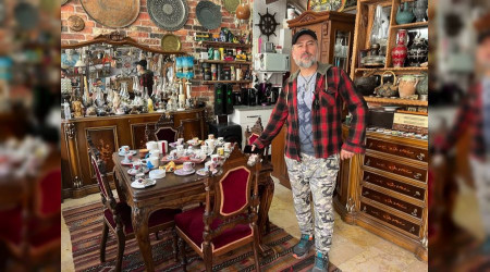 Antikacı değil adeta müze