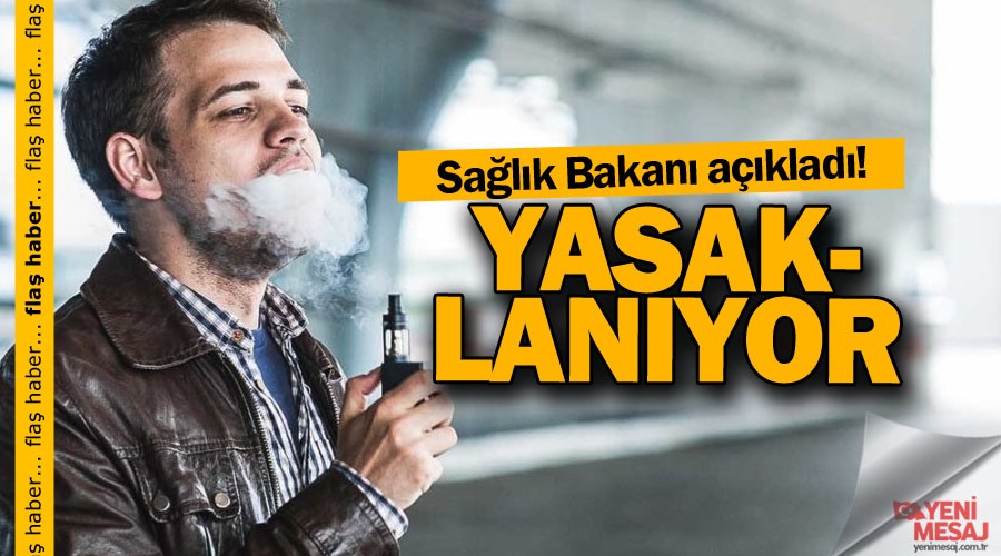 Aromalı e-sigaralar ABD'de yasaklanıyor