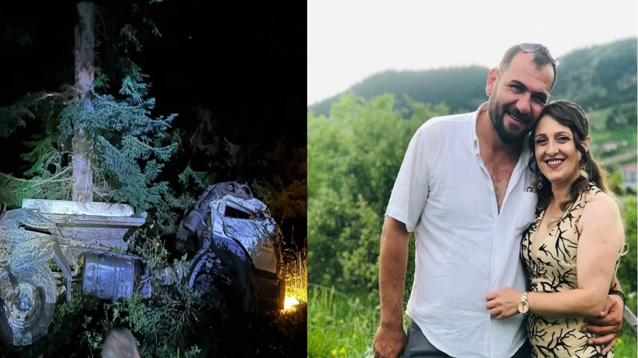 Artvin'deki feci kazada kar�, koca hayat�n� kaybetti