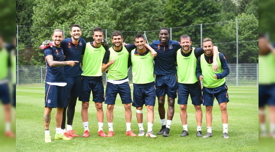 Avusturya'da neşeli antrenman