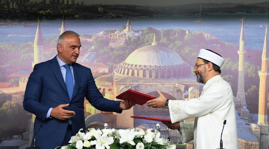 Ayasofya i�birli�i protokol� imzaland�