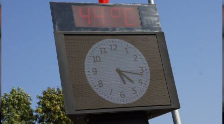 Aydın'da termometreler 44 dereceyi gördü