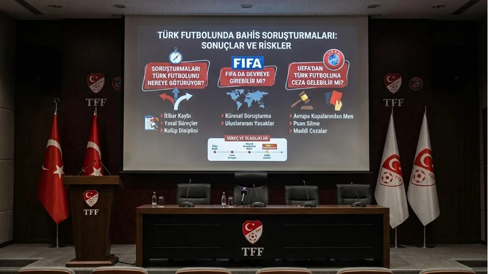 Bahis soruşturmaları Türk futbolunu nereye götürüyor?