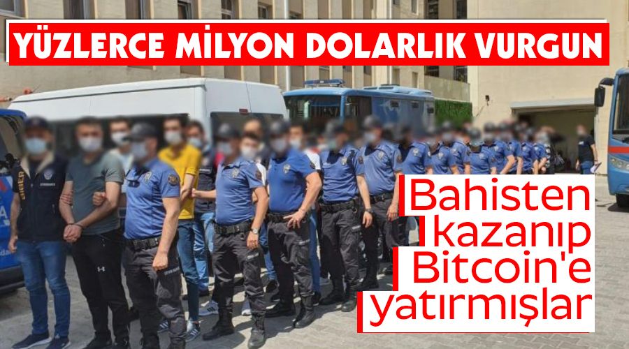 Bahisten kazan�p Bitcoin'e yat�rm��lar, y�zlerce milyon dolarl�k vurgun