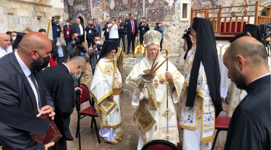 Bartholomeos ayin i�in S�mela Manast�r�'nda 