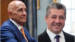 Barzani ile Barrack, "Irak'�n T�rkiye �zerinden petrol ihracat�n� artt�rmas�n�" g�r��t�