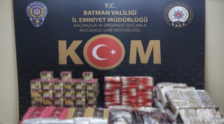 Batman'da kaçakçılık operasyonu: 64 gözaltı