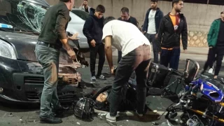 Batman'da zincirleme kaza: 6 kii yaraland