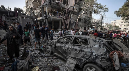 BBC, İsrail'in Gazze'de sivillerin göç etmesini istediği güney bölgesini vurduğunu doğruladı