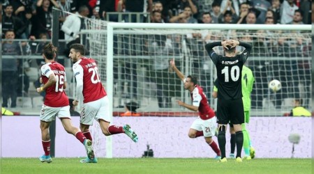 Beşiktaş evinde mağlup oldu