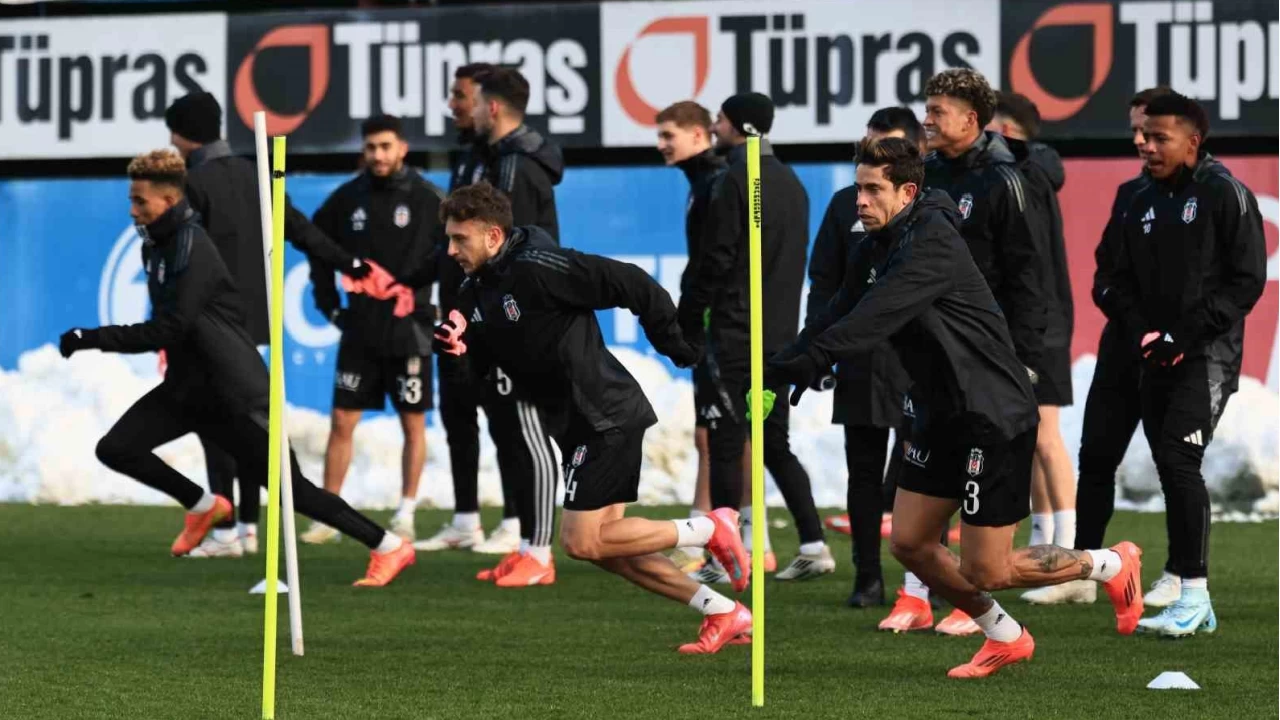 Beşiktaş, Eyüpspor maçı hazırlıklarını tamamladı
