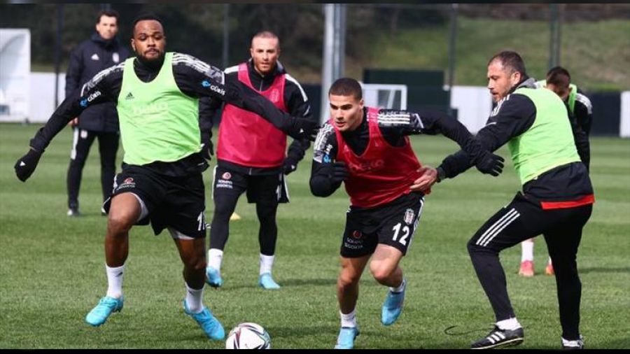Beşiktaş taktik çalıştı