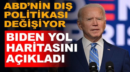 Biden dış politika yol haritasını açıkladı