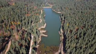 Bilecik ormanlarnda sonbahar renkleri hakim oldu