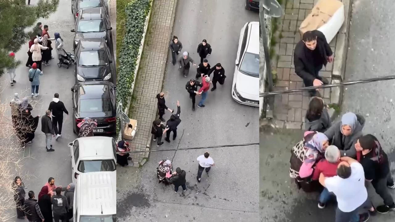 'Bina k�t� kokuyor' tepkisi meydan kavgas�na d�n��t�: Ortal�k kar��t�, �ocu�un ka�� patlad�