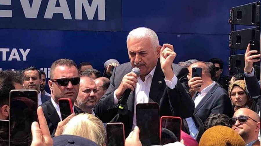 Binali Yldrmdan yine tepki eken szlerd
