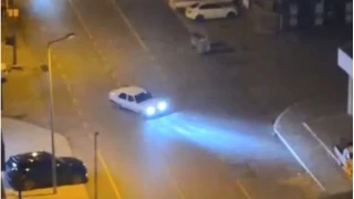 Bir drift attı, iki araç parası gitti