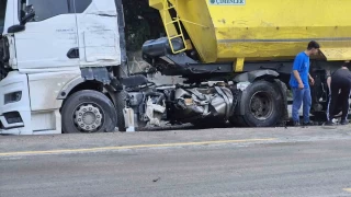 Bodrum'da kamyonlar arpt: 1'i ar 2 yaral