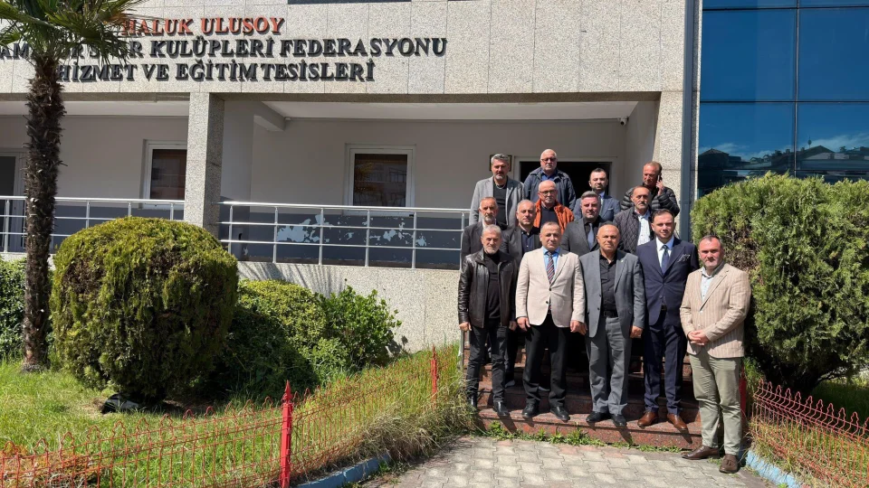 BTP heyetinden Trabzon ASKF�ye ziyaret