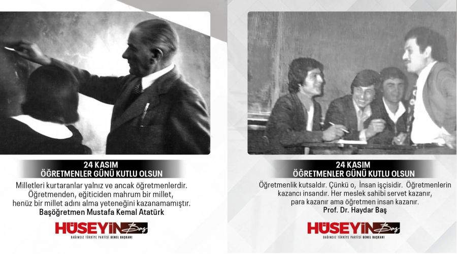 BTP liderinden Öğretmenler Günü mesajı