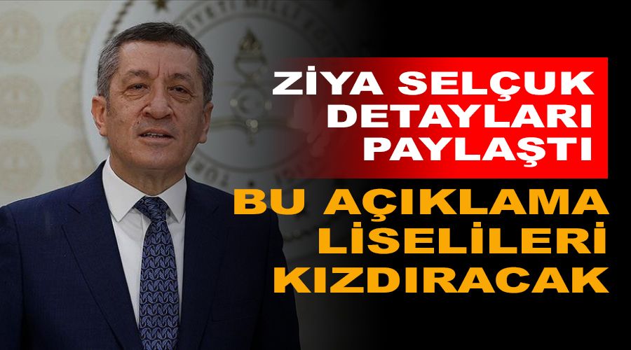 Bu a��klama liselileri k�zd�racak